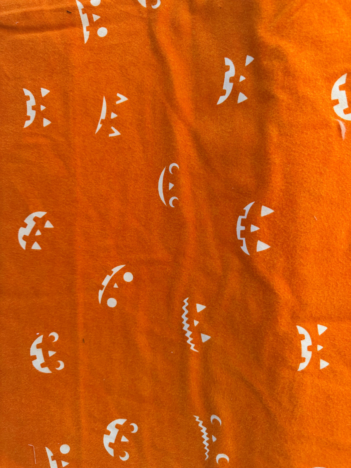 Glow in the Dark Halloween Flannel